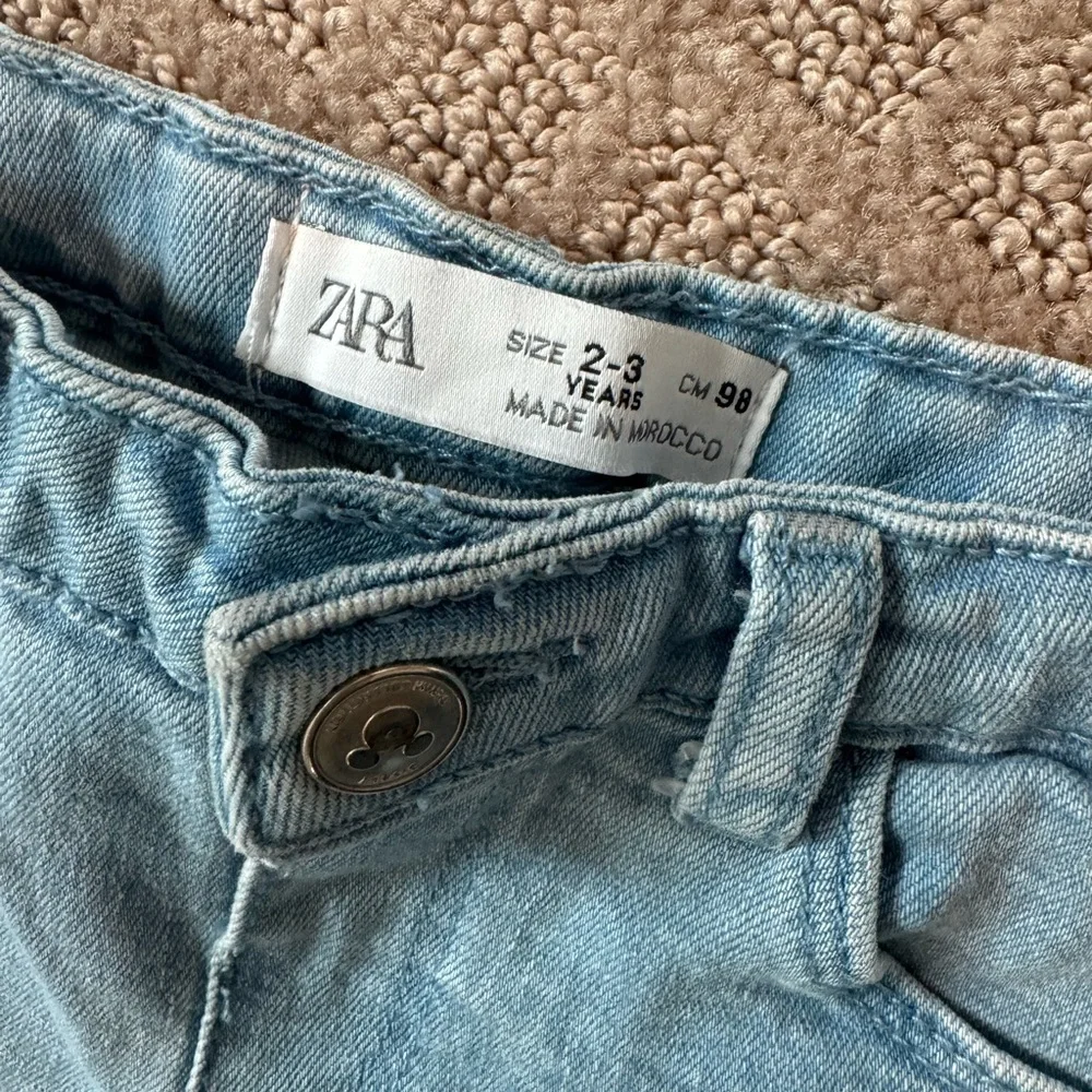Zara X Mickey & Friends toddler girl jeans 2-3 years Disney